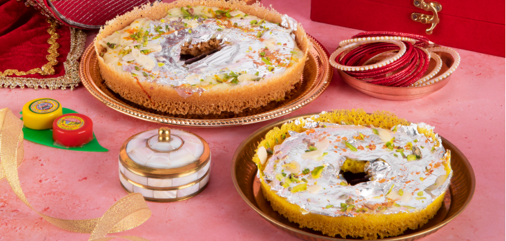 Kesar Rabdi Ghewar