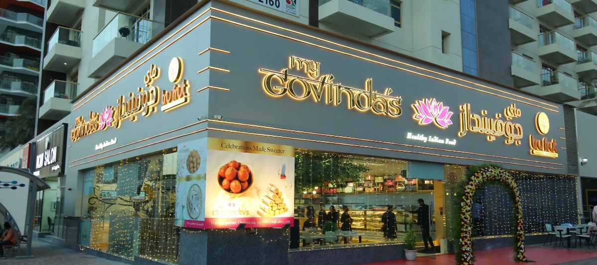 MyGovindas Outlet - A Popular Vegetarian Restaurants in Dubai
